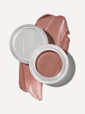 TRINNY LONDON Sheer Shimmer lip2cheek Cream Blush Lip Color Violine 4g 14oz NIB